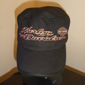 Harley Davidson Black Baseball Cap Women's One Size